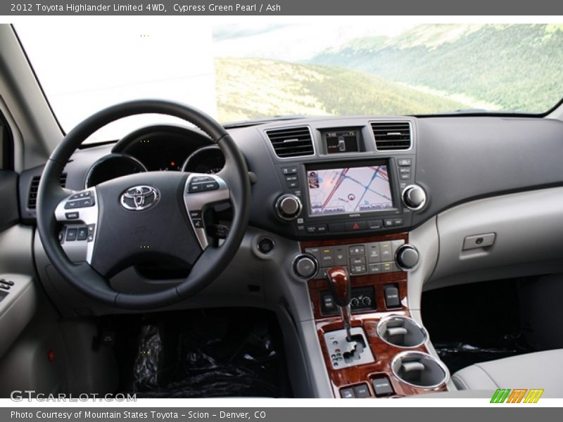 Cypress Green Pearl / Ash 2012 Toyota Highlander Limited 4WD
