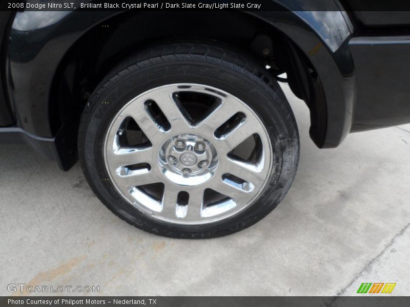 Brilliant Black Crystal Pearl / Dark Slate Gray/Light Slate Gray 2008 Dodge Nitro SLT