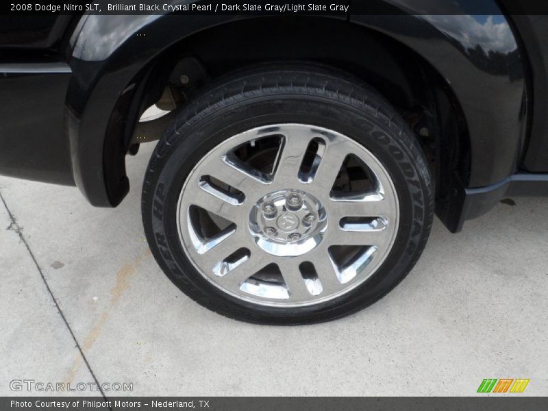 Brilliant Black Crystal Pearl / Dark Slate Gray/Light Slate Gray 2008 Dodge Nitro SLT