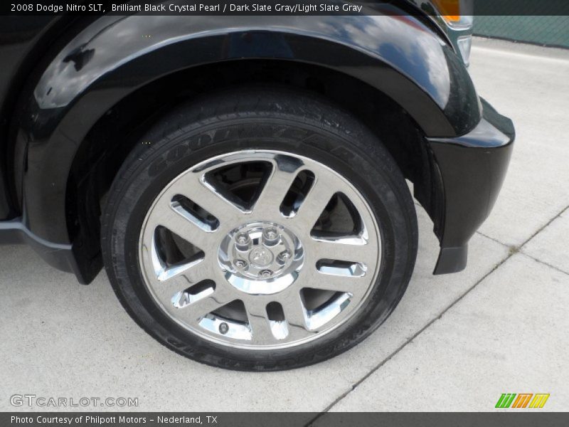 Brilliant Black Crystal Pearl / Dark Slate Gray/Light Slate Gray 2008 Dodge Nitro SLT