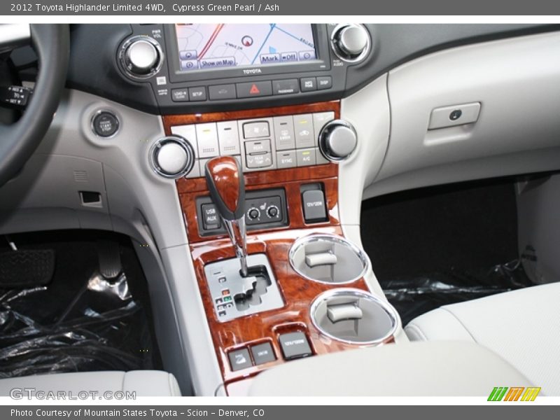 Cypress Green Pearl / Ash 2012 Toyota Highlander Limited 4WD