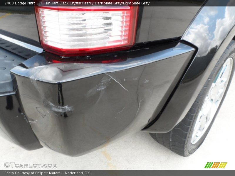 Brilliant Black Crystal Pearl / Dark Slate Gray/Light Slate Gray 2008 Dodge Nitro SLT