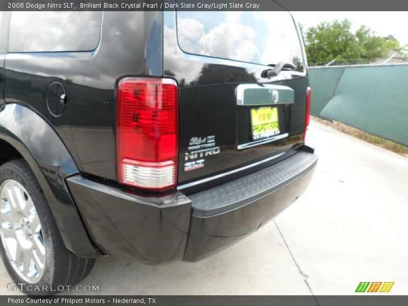 Brilliant Black Crystal Pearl / Dark Slate Gray/Light Slate Gray 2008 Dodge Nitro SLT
