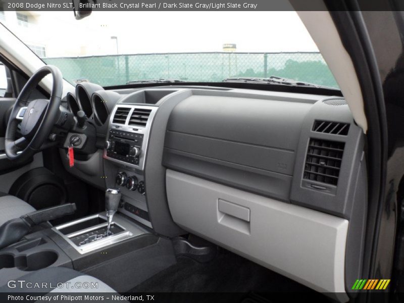 Brilliant Black Crystal Pearl / Dark Slate Gray/Light Slate Gray 2008 Dodge Nitro SLT
