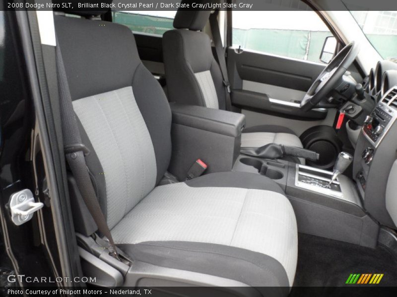 Brilliant Black Crystal Pearl / Dark Slate Gray/Light Slate Gray 2008 Dodge Nitro SLT