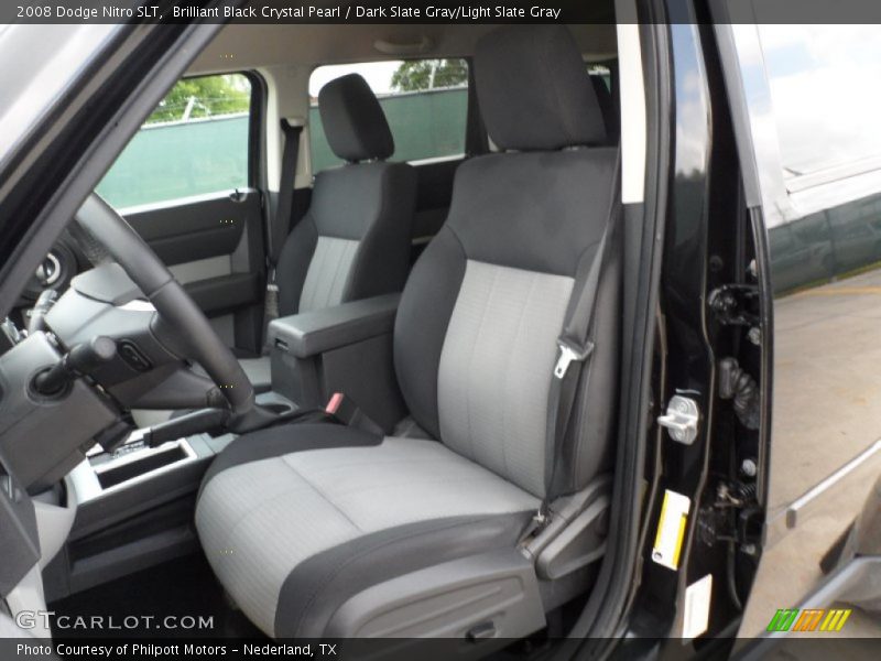 Brilliant Black Crystal Pearl / Dark Slate Gray/Light Slate Gray 2008 Dodge Nitro SLT