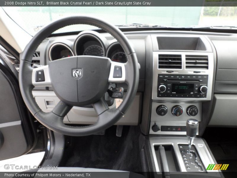 Brilliant Black Crystal Pearl / Dark Slate Gray/Light Slate Gray 2008 Dodge Nitro SLT
