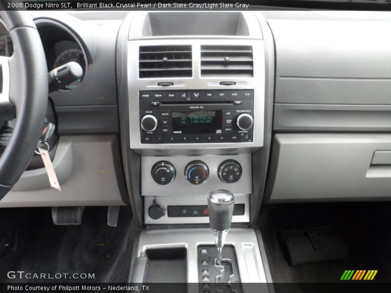 Brilliant Black Crystal Pearl / Dark Slate Gray/Light Slate Gray 2008 Dodge Nitro SLT