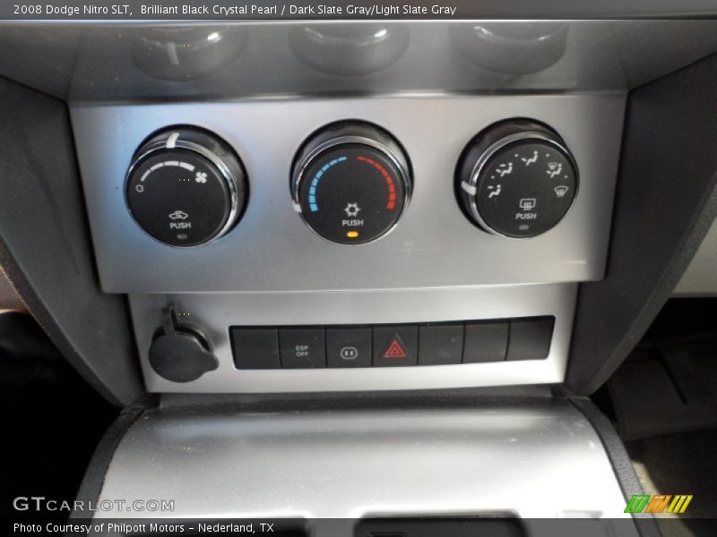 Brilliant Black Crystal Pearl / Dark Slate Gray/Light Slate Gray 2008 Dodge Nitro SLT