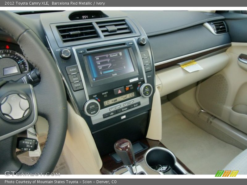 Barcelona Red Metallic / Ivory 2012 Toyota Camry XLE