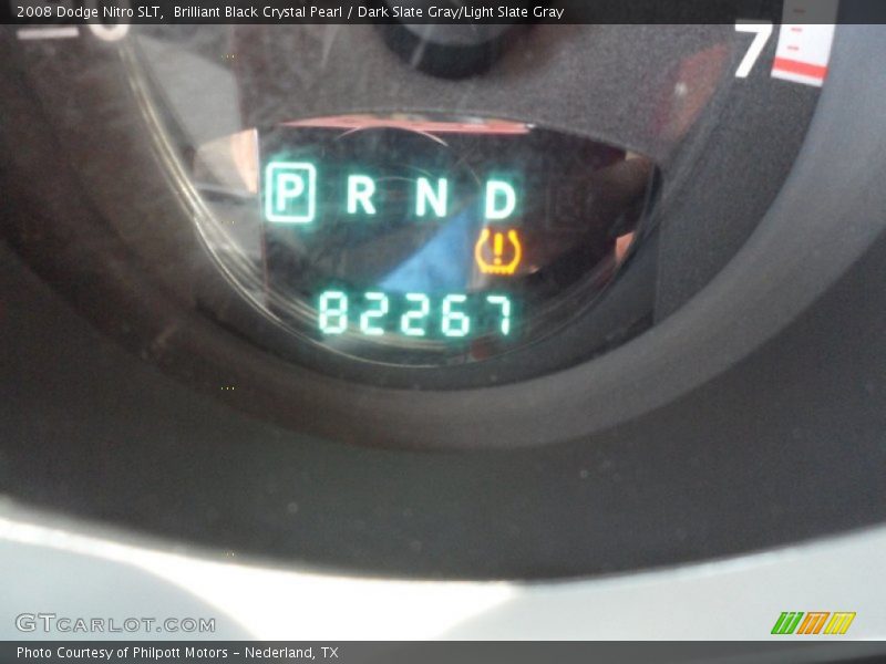 Brilliant Black Crystal Pearl / Dark Slate Gray/Light Slate Gray 2008 Dodge Nitro SLT