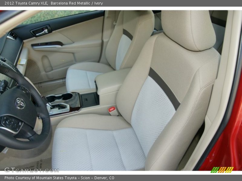 Barcelona Red Metallic / Ivory 2012 Toyota Camry XLE