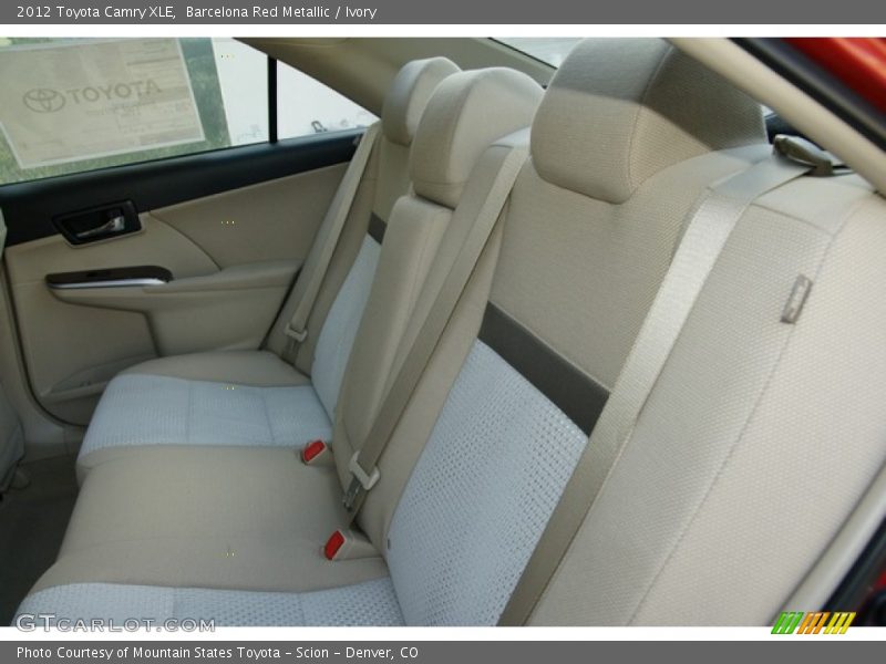 Barcelona Red Metallic / Ivory 2012 Toyota Camry XLE