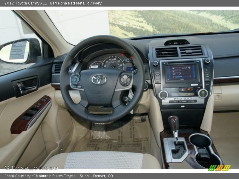 Barcelona Red Metallic / Ivory 2012 Toyota Camry XLE