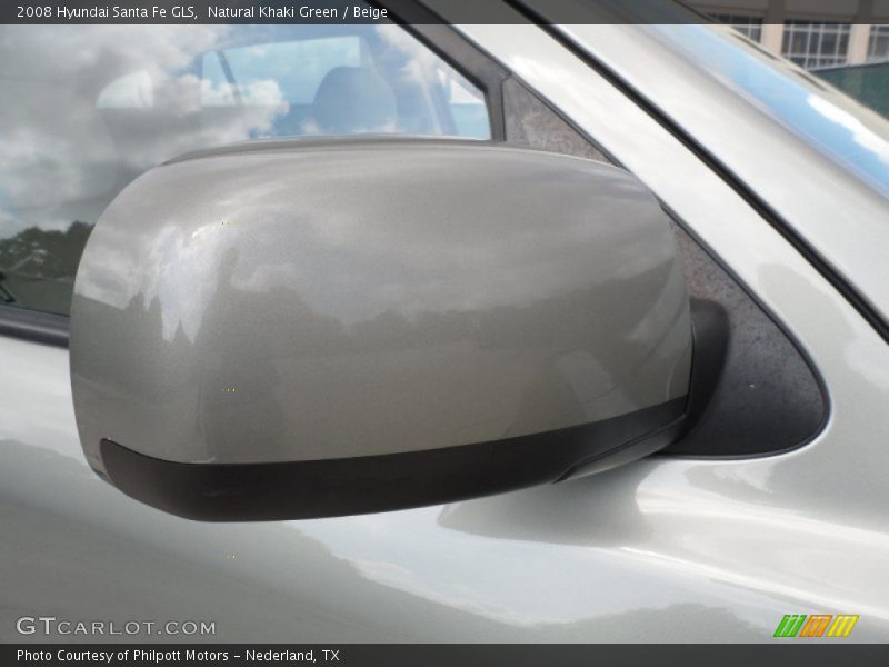 Natural Khaki Green / Beige 2008 Hyundai Santa Fe GLS