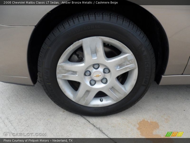 Amber Bronze Metallic / Cashmere Beige 2008 Chevrolet Malibu Classic LT Sedan