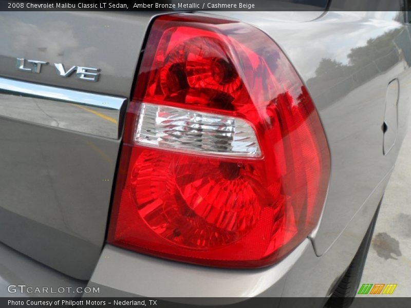 Amber Bronze Metallic / Cashmere Beige 2008 Chevrolet Malibu Classic LT Sedan