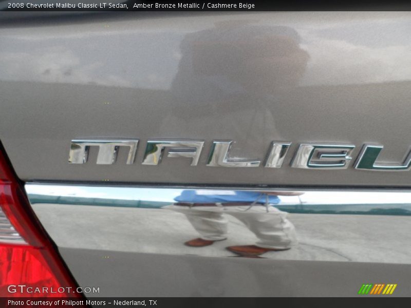 Amber Bronze Metallic / Cashmere Beige 2008 Chevrolet Malibu Classic LT Sedan