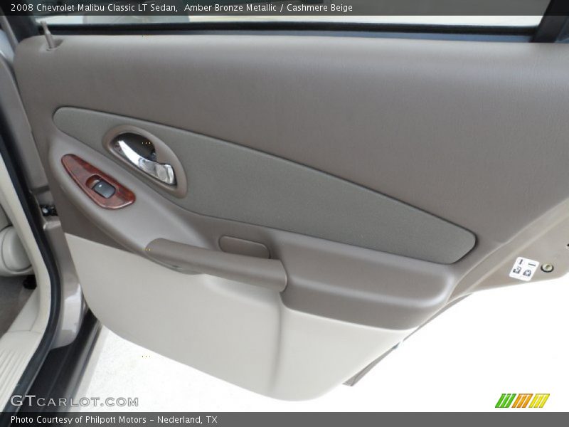 Amber Bronze Metallic / Cashmere Beige 2008 Chevrolet Malibu Classic LT Sedan