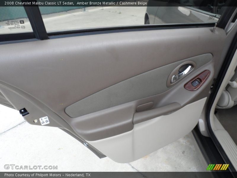 Amber Bronze Metallic / Cashmere Beige 2008 Chevrolet Malibu Classic LT Sedan