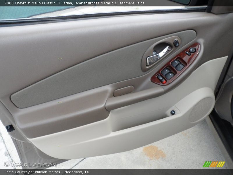 Amber Bronze Metallic / Cashmere Beige 2008 Chevrolet Malibu Classic LT Sedan