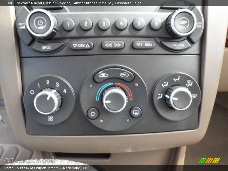 Amber Bronze Metallic / Cashmere Beige 2008 Chevrolet Malibu Classic LT Sedan