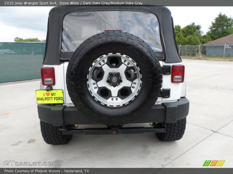 Stone White / Dark Slate Gray/Medium Slate Gray 2010 Jeep Wrangler Sport 4x4