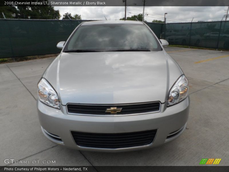 Silverstone Metallic / Ebony Black 2008 Chevrolet Impala LT