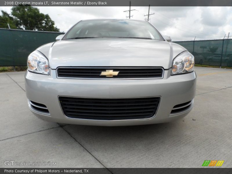 Silverstone Metallic / Ebony Black 2008 Chevrolet Impala LT