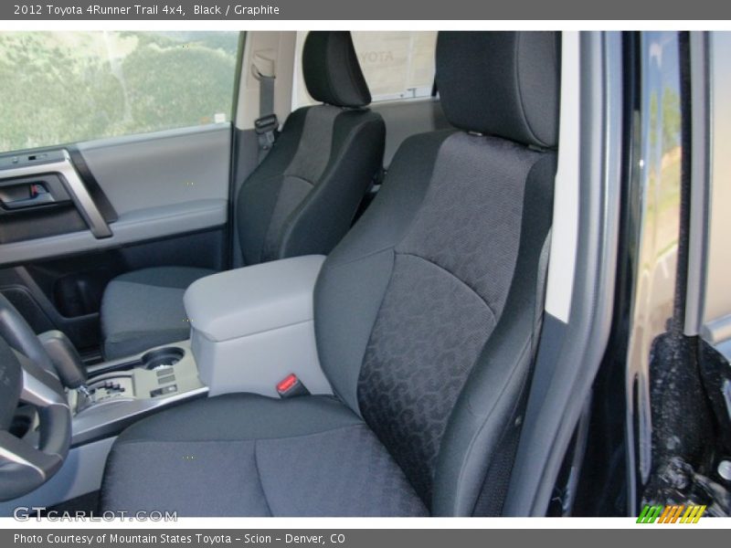 Black / Graphite 2012 Toyota 4Runner Trail 4x4