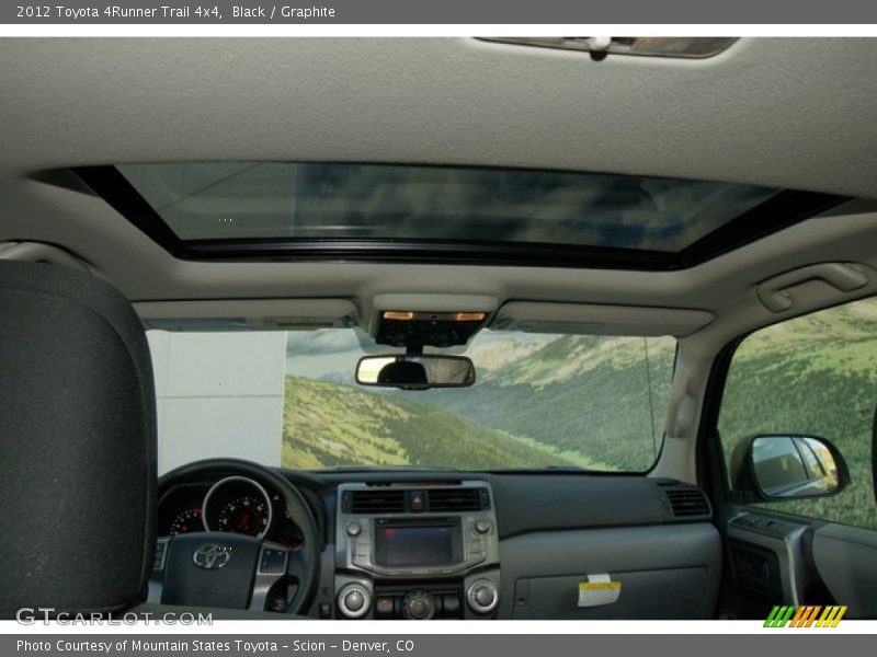 Black / Graphite 2012 Toyota 4Runner Trail 4x4