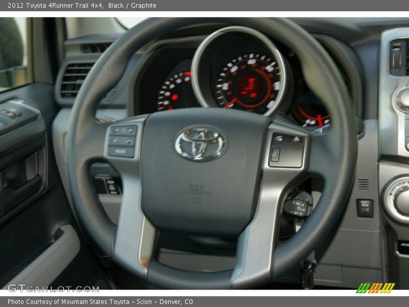 Black / Graphite 2012 Toyota 4Runner Trail 4x4