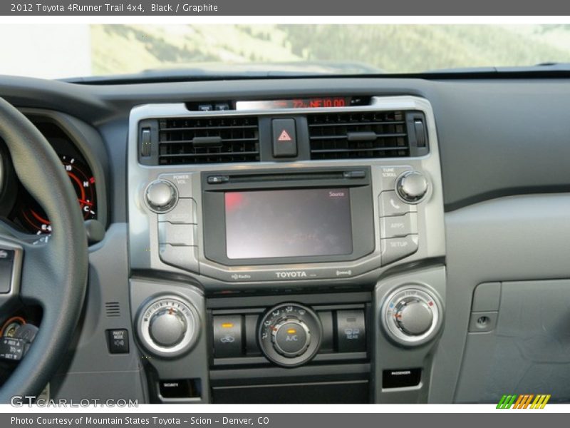 Black / Graphite 2012 Toyota 4Runner Trail 4x4