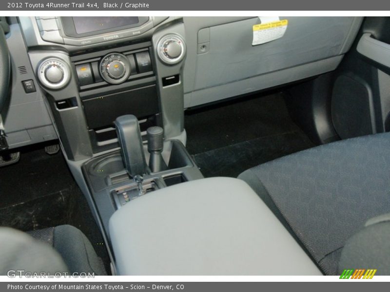 Black / Graphite 2012 Toyota 4Runner Trail 4x4