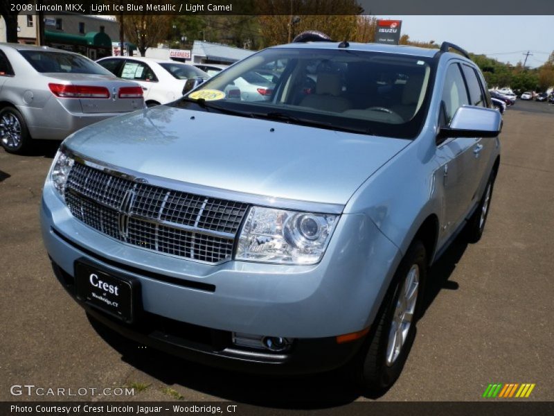 Light Ice Blue Metallic / Light Camel 2008 Lincoln MKX