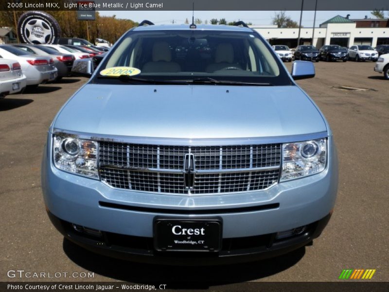 Light Ice Blue Metallic / Light Camel 2008 Lincoln MKX