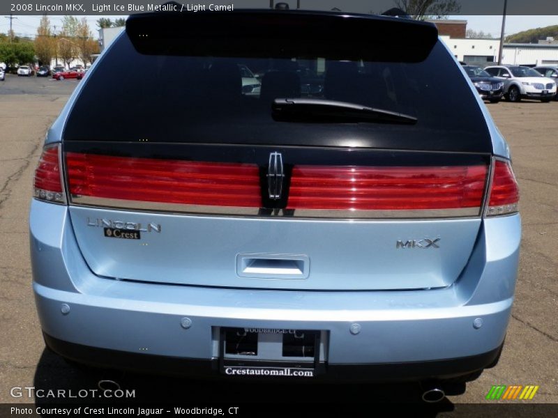 Light Ice Blue Metallic / Light Camel 2008 Lincoln MKX