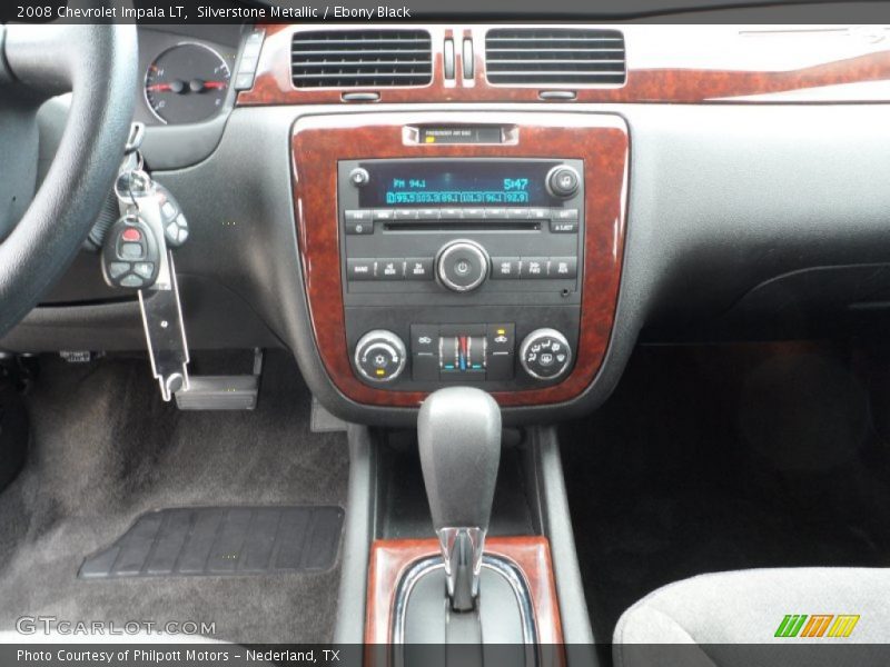 Silverstone Metallic / Ebony Black 2008 Chevrolet Impala LT