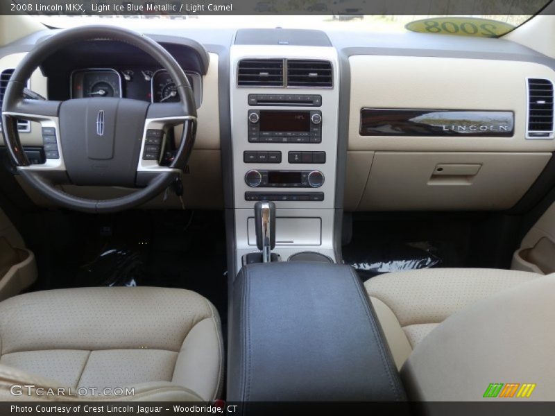 Light Ice Blue Metallic / Light Camel 2008 Lincoln MKX