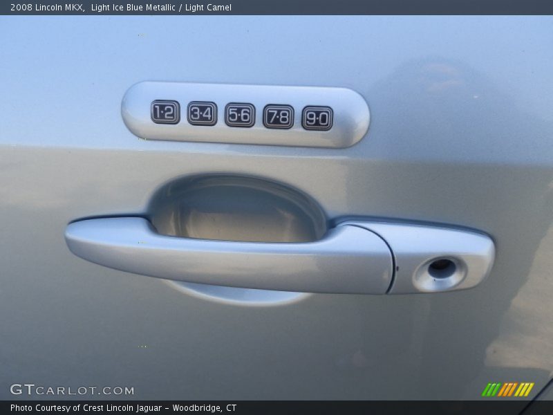 Light Ice Blue Metallic / Light Camel 2008 Lincoln MKX