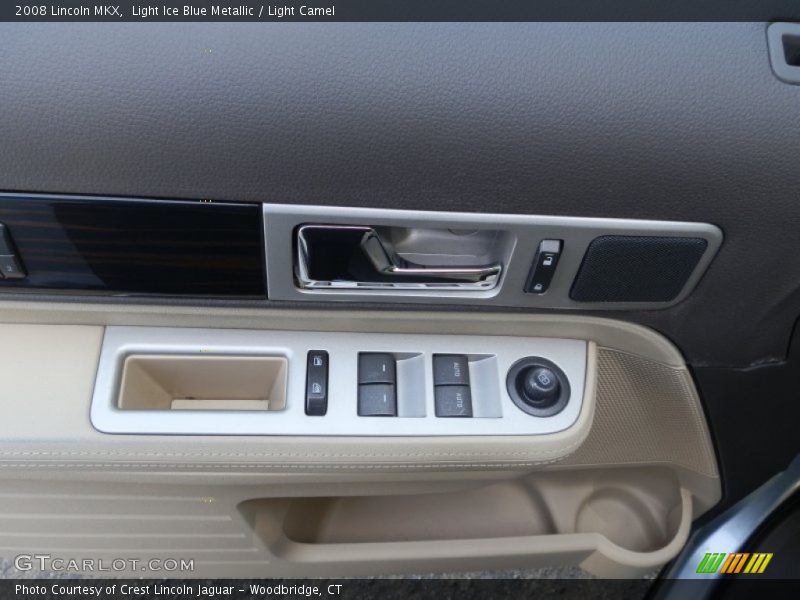 Light Ice Blue Metallic / Light Camel 2008 Lincoln MKX