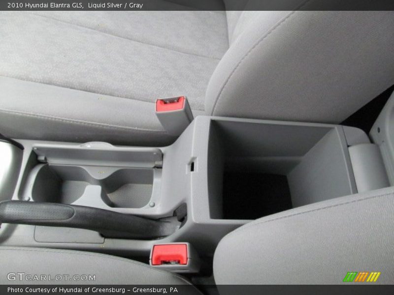 Liquid Silver / Gray 2010 Hyundai Elantra GLS