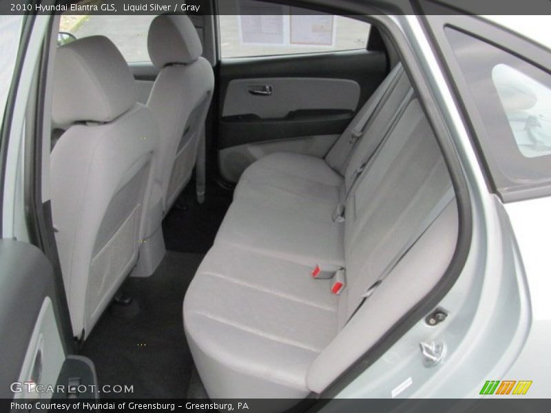 Liquid Silver / Gray 2010 Hyundai Elantra GLS