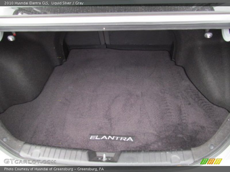 Liquid Silver / Gray 2010 Hyundai Elantra GLS