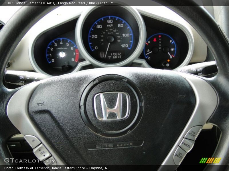 Tango Red Pearl / Black/Titanium 2007 Honda Element EX AWD