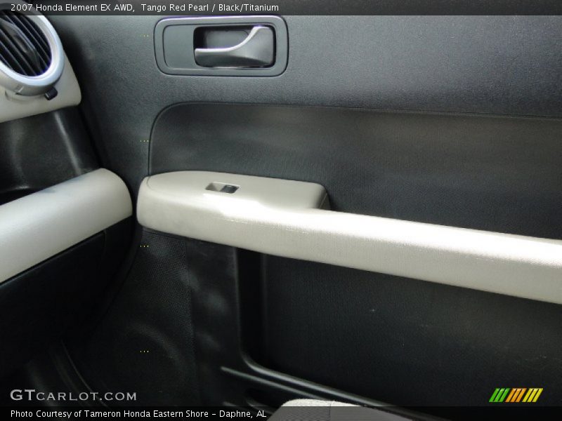 Tango Red Pearl / Black/Titanium 2007 Honda Element EX AWD