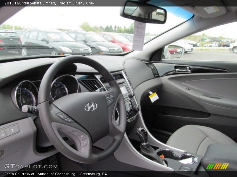  2013 Sonata Limited Gray Interior
