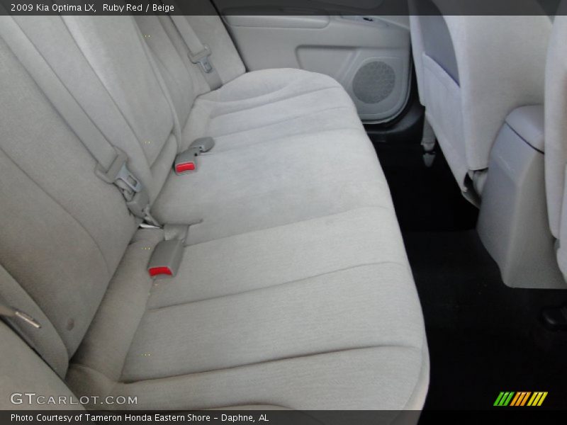 Ruby Red / Beige 2009 Kia Optima LX
