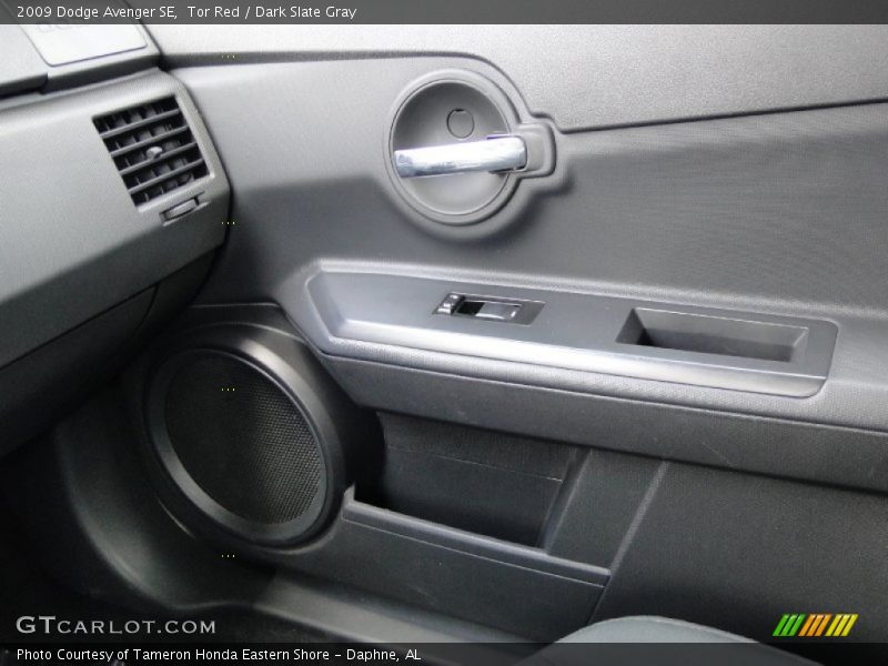 Tor Red / Dark Slate Gray 2009 Dodge Avenger SE