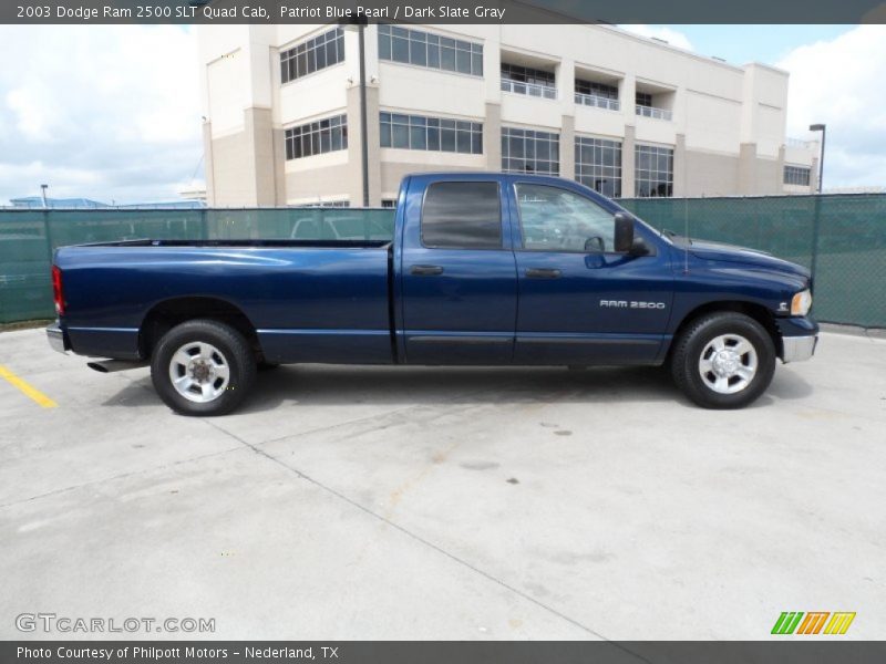  2003 Ram 2500 SLT Quad Cab Patriot Blue Pearl